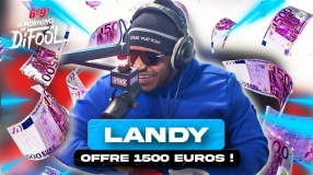 Landy offre 1500€ à un auditeur ! #MorningDeDifool