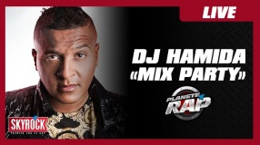 Mix Party de DJ Hamida en live dans Planète Rap !