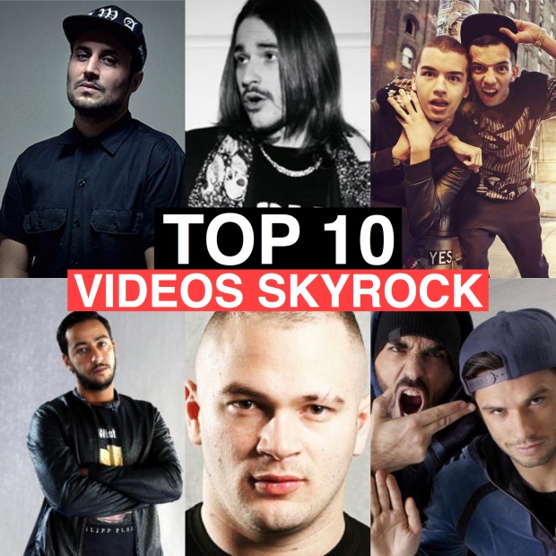 TOP 10 des vidéos Skyrock les plus vues cette semaine !