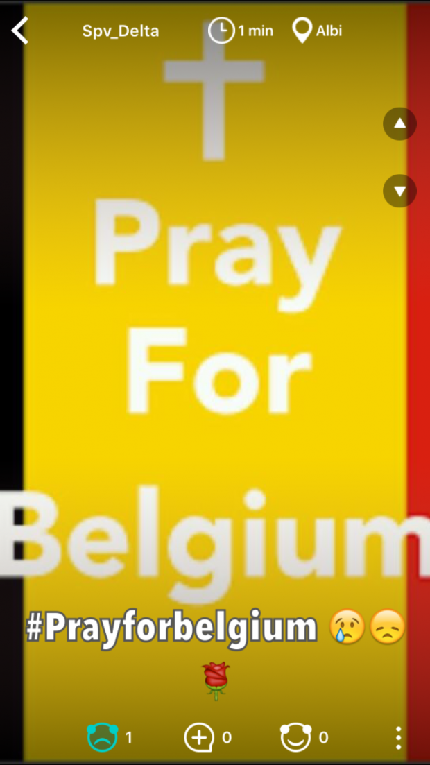 Vos messages pour la Belgique <3