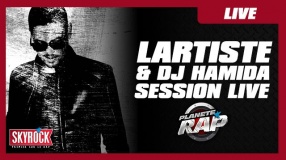 Session live de Lartiste & DJ Hamida dans Planète Rap #Maestro