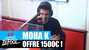 Moha K offre 1500€ à un auditeur ! #MorningDeDifool