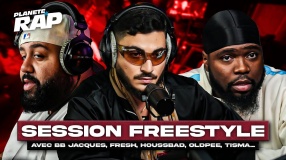 SESSION FREESTYLE avec BB Jacques, Fresh, Houssbad, Oldpee, Tisma, Kahra... #PlanèteRap