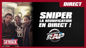 Sniper : la réunification en direct dans Planète Rap !