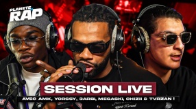 SESSION LIVE avec AMK, Yorssy, 3arbi, Megaski, Chizii & Tvrzan ! #PlanèteRap