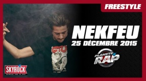 Nekfeu freestyle du vendredi 25 décembre - Planète Rap #Feu