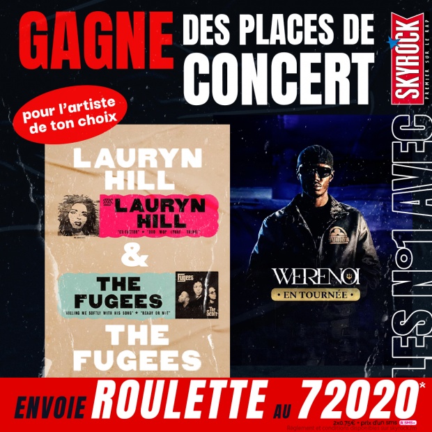 La Roulette : Lauryn Hill & WeRenoi en concert !