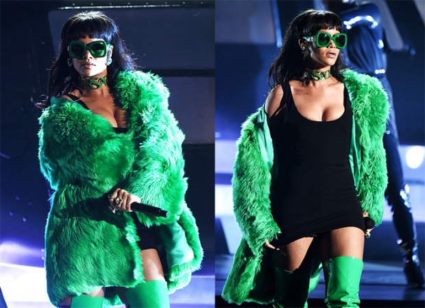 Rihanna 'Bitch Better Have My Money" en live aux iHeartRadio Music Awards