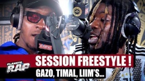 Gazo - Session freestyle avec Timal, Liim's, Chinoi, Doope, Horsen, Parano & Daams ! #PlanèteRap